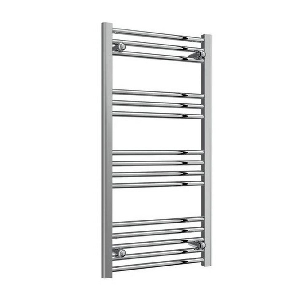 Reina Capo 1000 x 500mm Chrome Flat Heated Towel Rail
