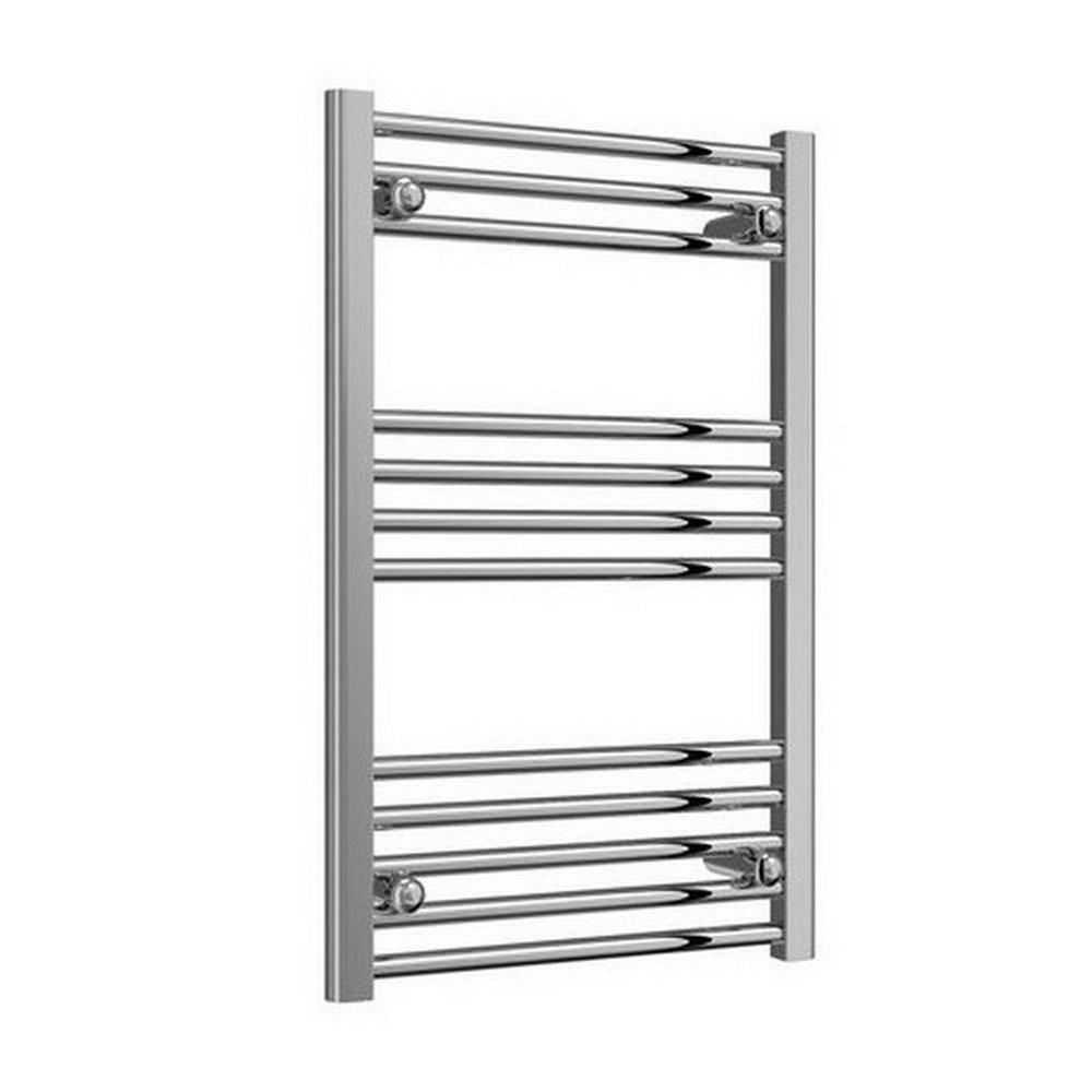 Reina Capo 800 x 500mm Chrome Flat Heated Towel Rail