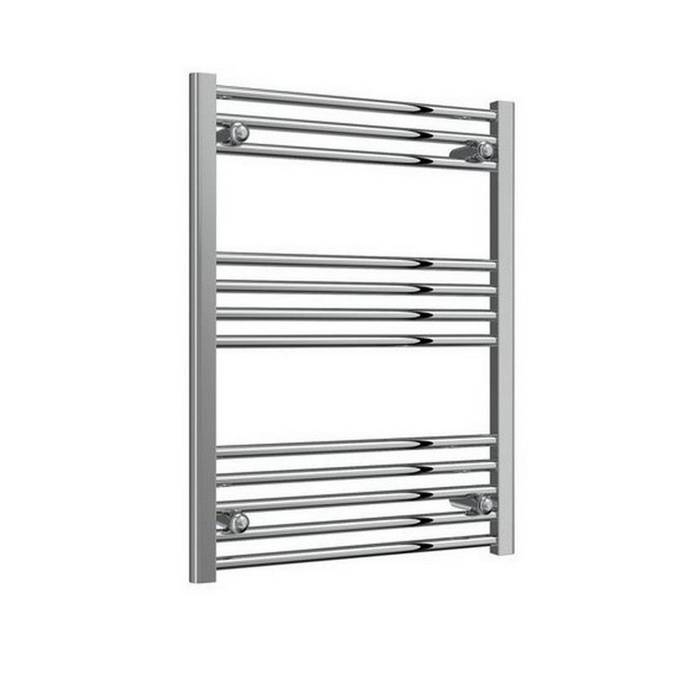 Reina Capo 800 x 600mm Chrome Flat Heated Towel Rail