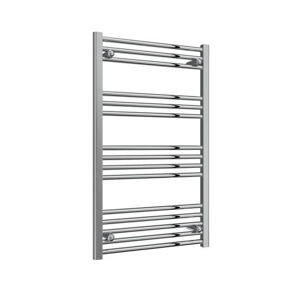 Reina Capo Flat 1000 x 600mm Electric Chrome Heated Towel Rail