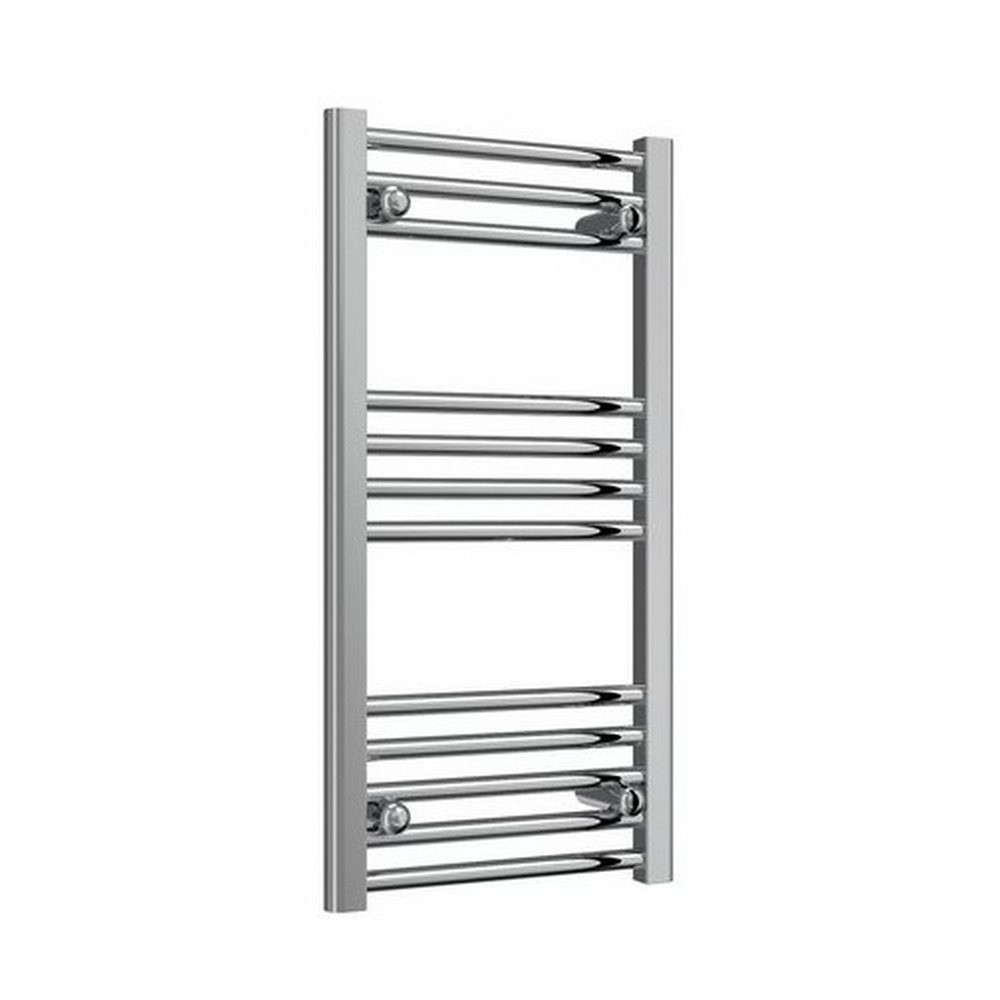Reina Capo Flat 800 x 400mm Electric Chrome Heated Towel Rail