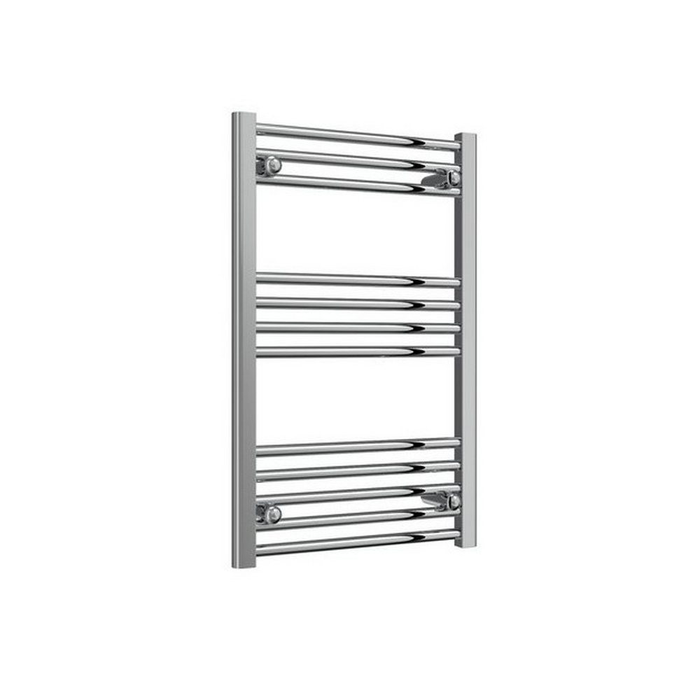 Reina Capo Flat 800 x 500mm Electric Chrome Heated Towel Rail