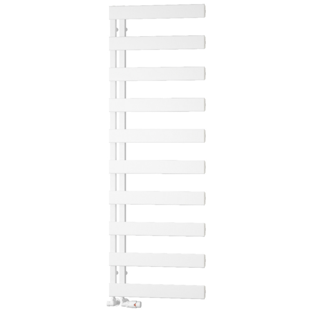 Reina Carpena 1510 x 500mm White Aluminium Heated Towel Rail