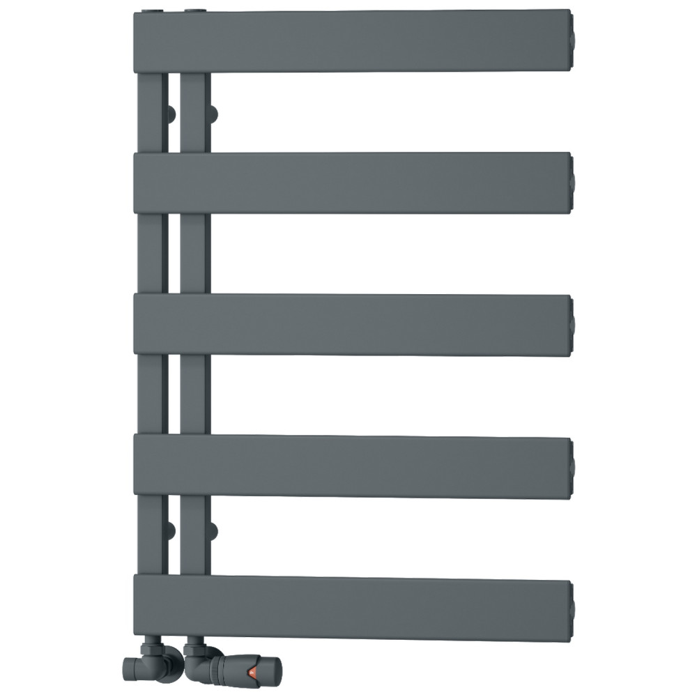 Reina Carpena 710 x 500mm Anthracite Aluminium Heated Towel Rail