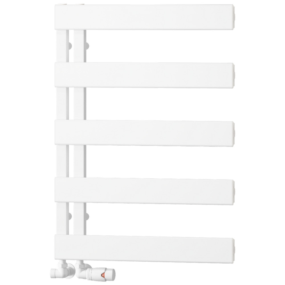 Reina Carpena 710 x 500mm White Aluminium Heated Towel Rail