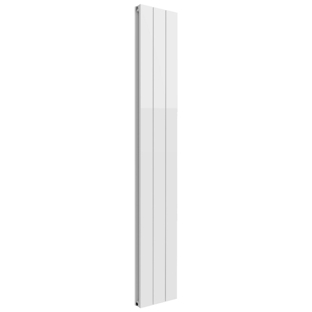 Reina Casina 1800 x 280mm Double Vertical White Aluminium Radiator