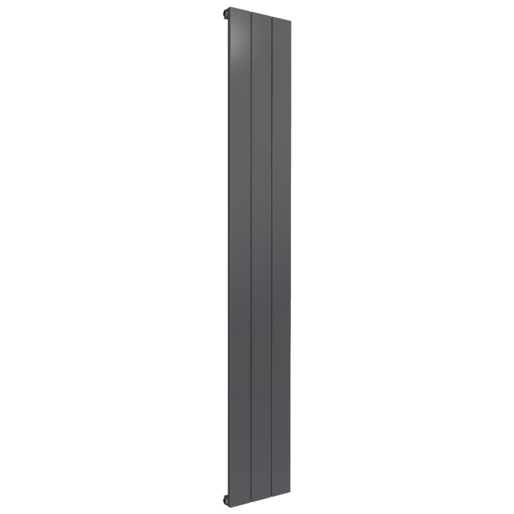 Reina Casina 1800 x 280mm Vertical Anthracite Aluminium Radiator