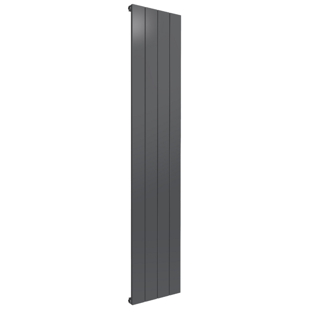 Reina Casina 1800 x 375mm Vertical Anthracite Aluminium Radiator