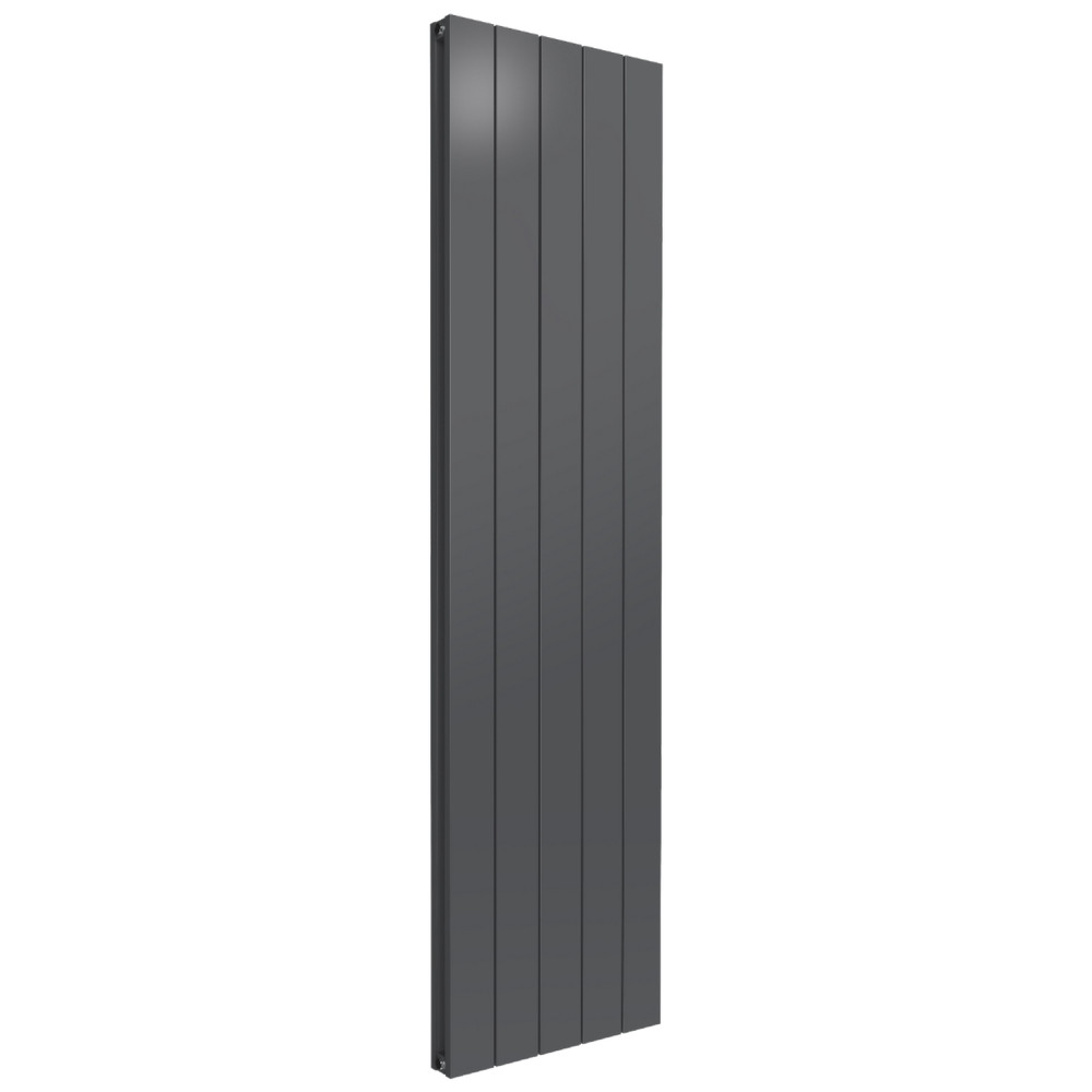 Reina Casina 1800 x 470mm Double Vertical Anthracite Aluminium Radiator