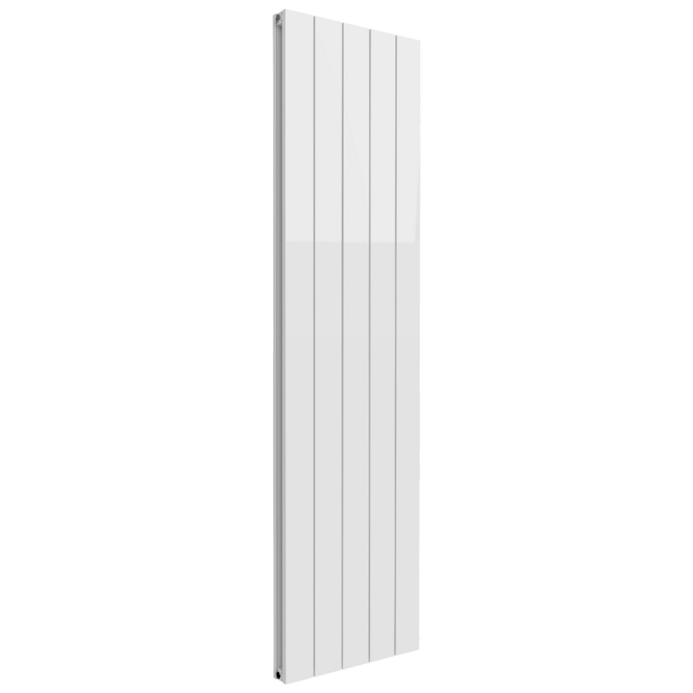 Reina Casina 1800 x 470mm Double Vertical White Aluminium Radiator