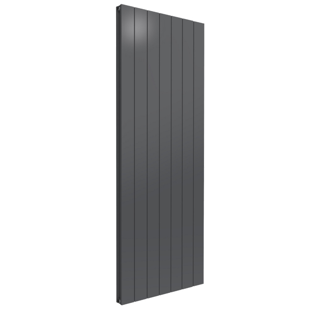 Reina Casina 1800 x 660mm Double Vertical Anthracite Aluminium Radiator