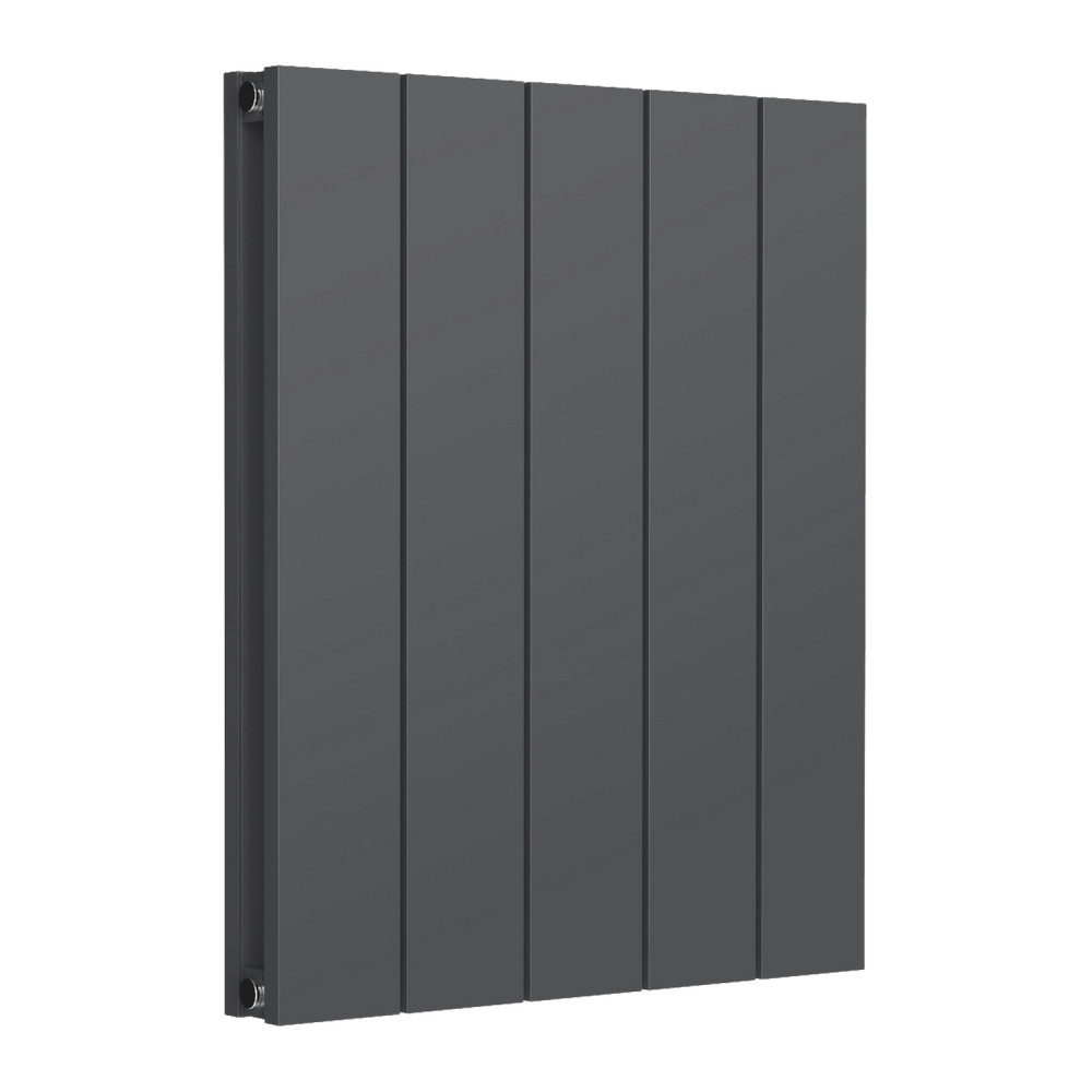 Reina Casina 600 x 470mm Double Horizontal Anthracite Aluminium Radiator