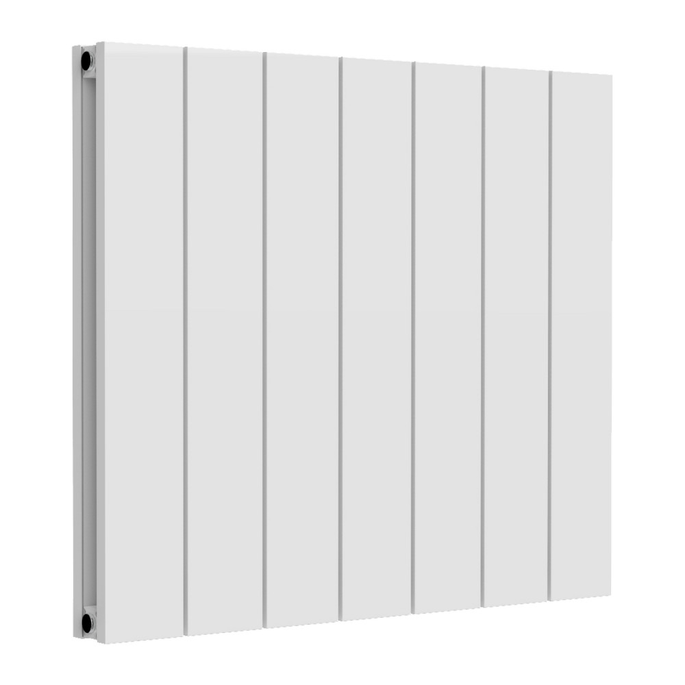 Reina Casina 600 x 660mm Double Horizontal White Aluminium Radiator