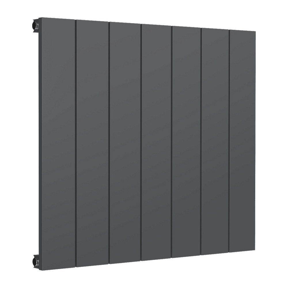Reina Casina 600 x 660mm Horizontal Anthracite Aluminium Radiator