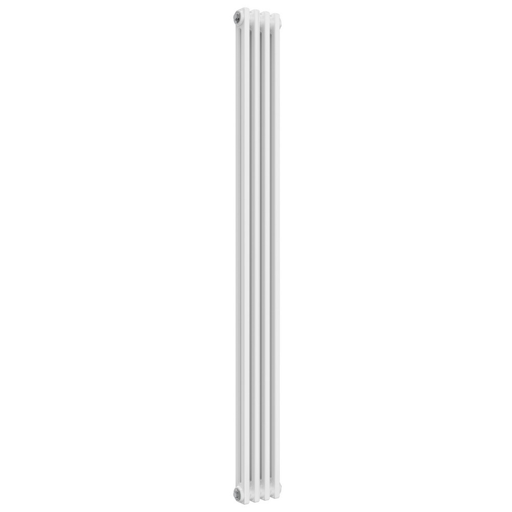Reina Colona 2 Column 1800 x 200mm White Vertical Designer Radiator (1)