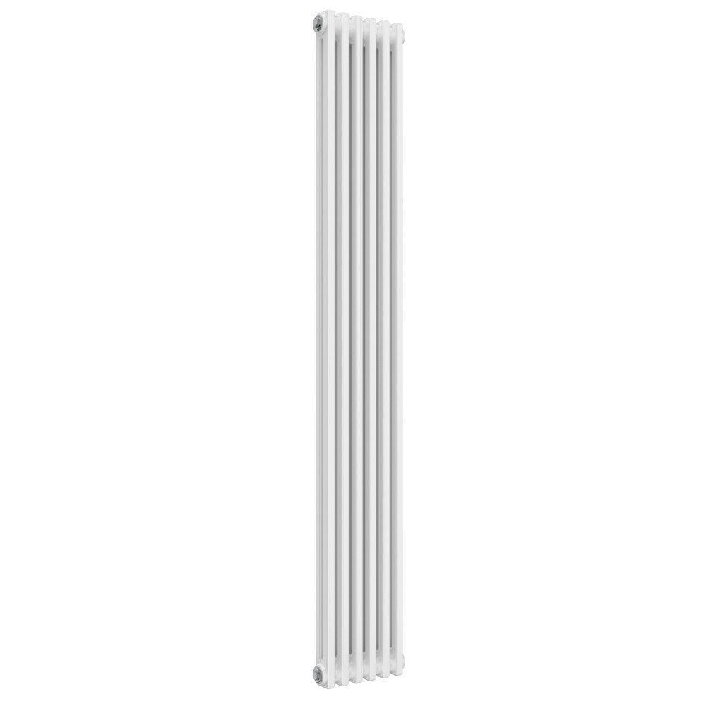 Reina Colona 2 Column 1800 x 290mm White Vertical Designer Radiator (1)