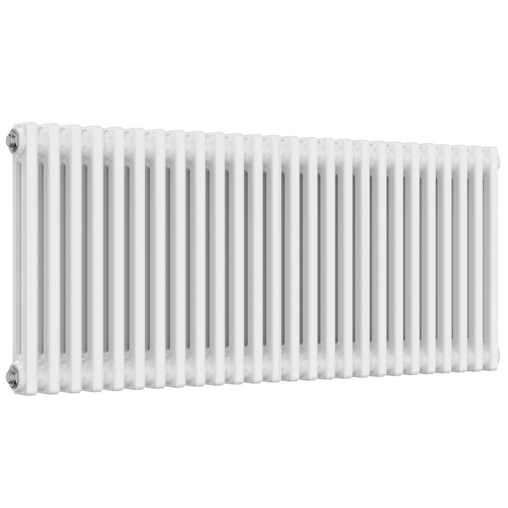 Reina Colona 2 Column 500 x 1190mm White Horizontal Designer Radiator (1)