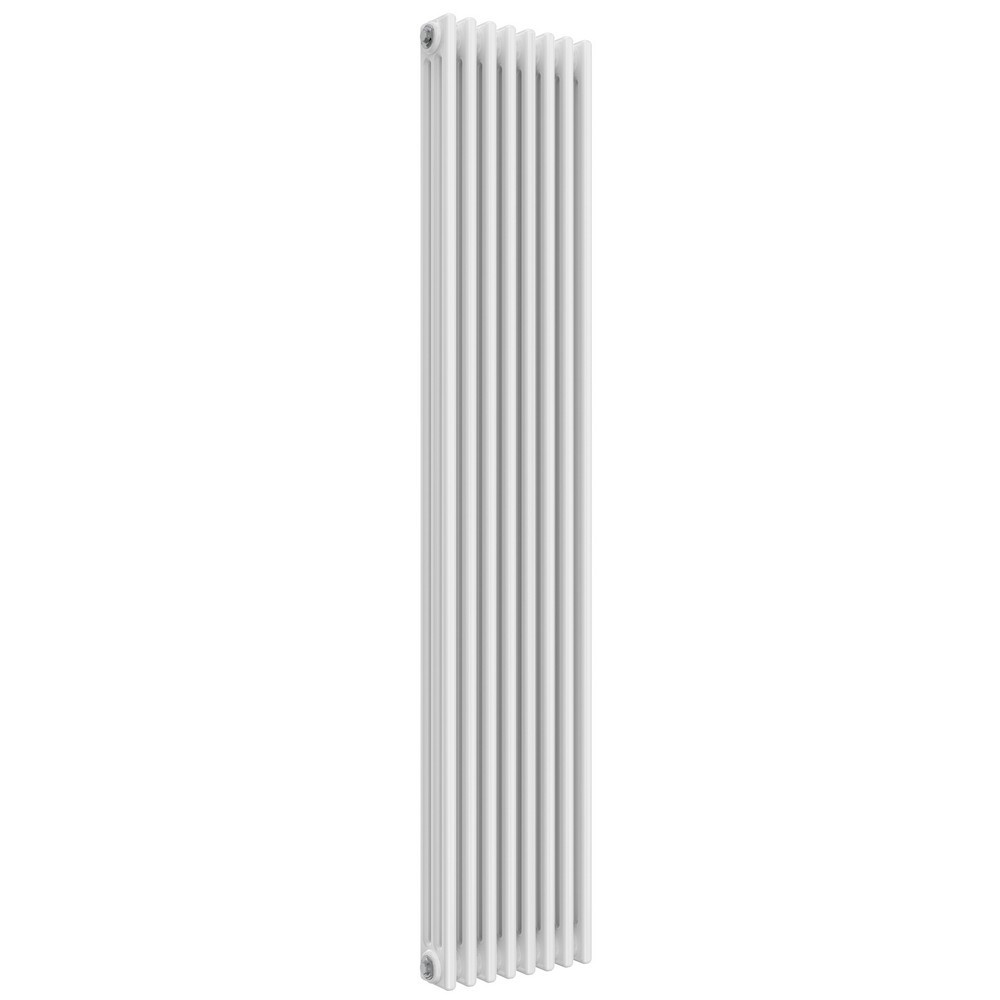 Reina Colona 3 Column 1800 x 380mm White Vertical Designer Radiator (1)