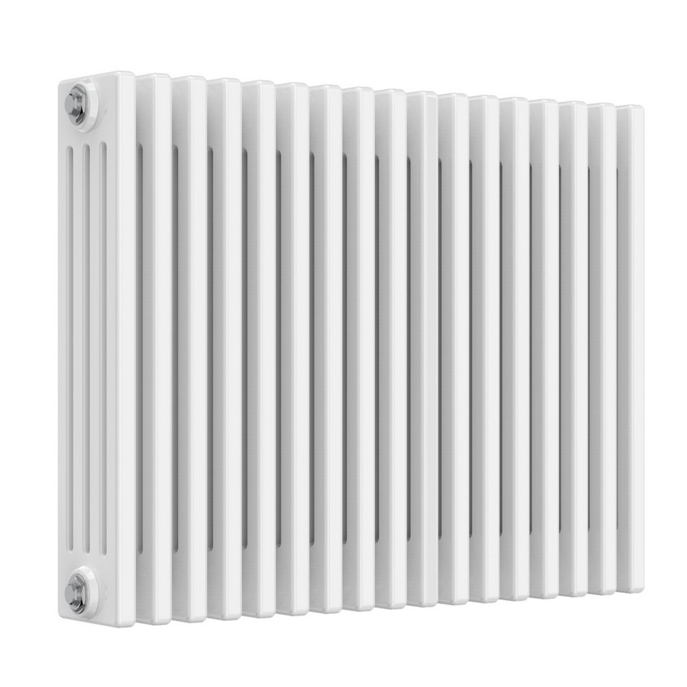 Reina Colona 4 Column 600 x 785mm White Horizontal Designer Radiator (1)