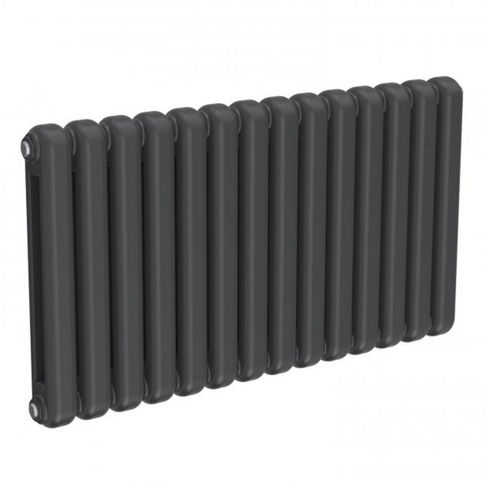 Reina Coneva 550 x 1000mm Anthracite Horizontal Designer Radiator