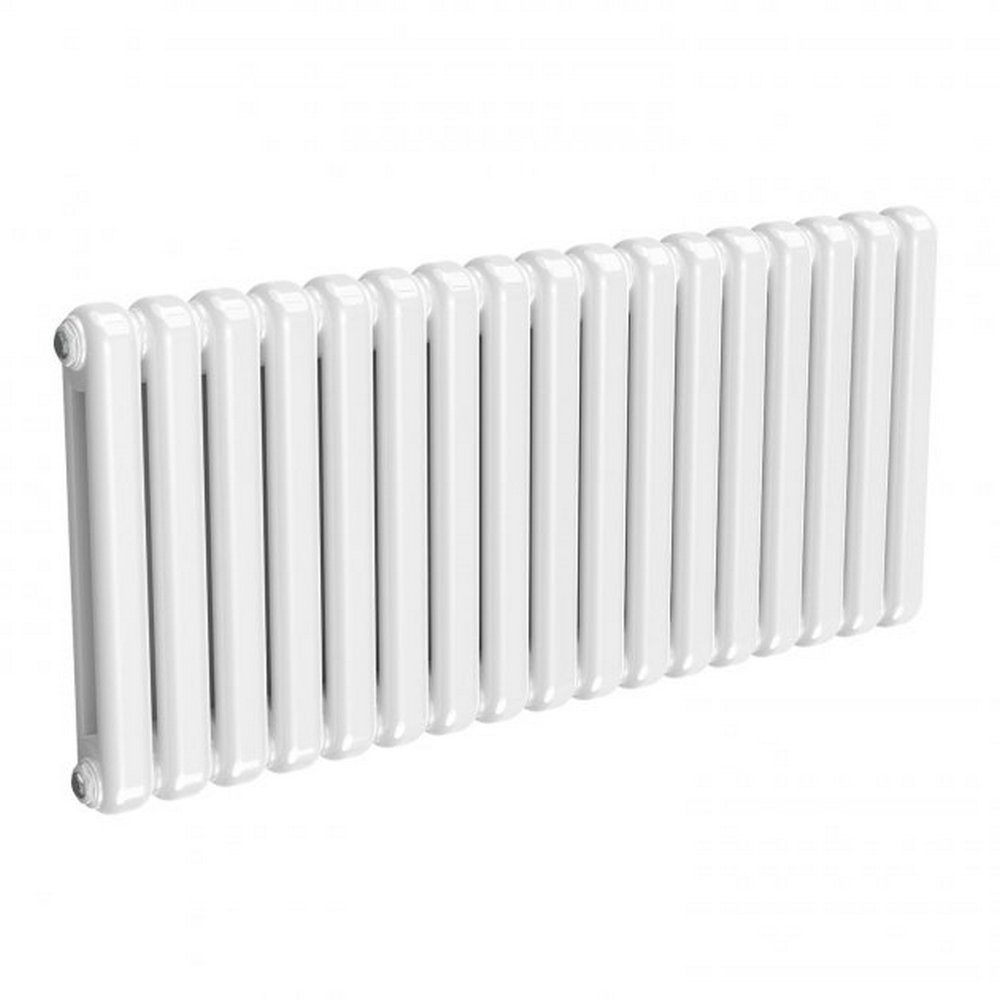 Reina Coneva 550 x 1210mm White Horizontal Designer Radiator (1)