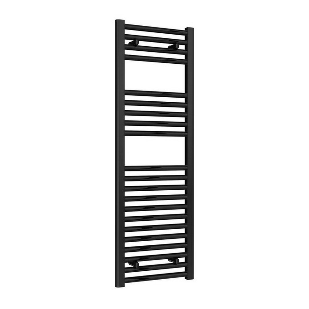 Reina Diva 1200 x 400mm Electric Flat Towel Rail in Black