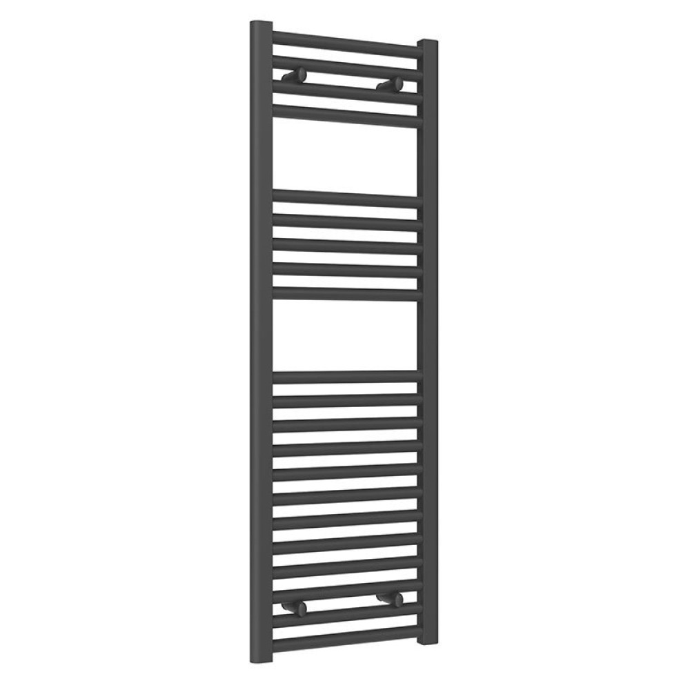 Reina Diva 1200 x 400mm Flat Heated Towel Rail Anthracite