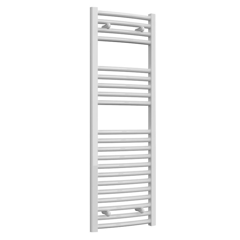 Reina Diva 1200 x 400mm Flat Heated Towel Rail White