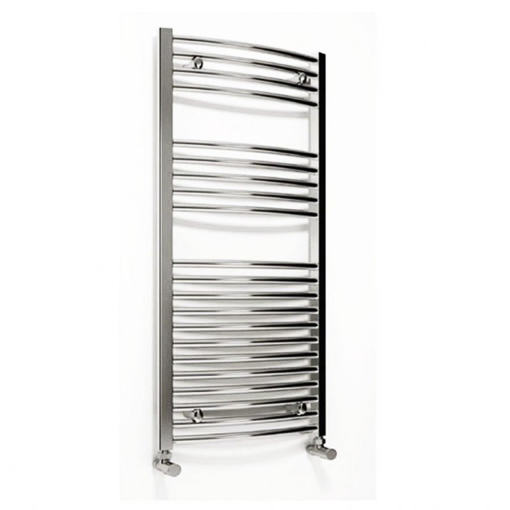 Reina Diva 1400 x 600mm Curved Heated Towel Rail AG60140CC