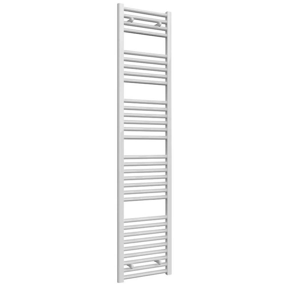 Reina Diva 1800 x 400mm Flat Heated Towel Rail White