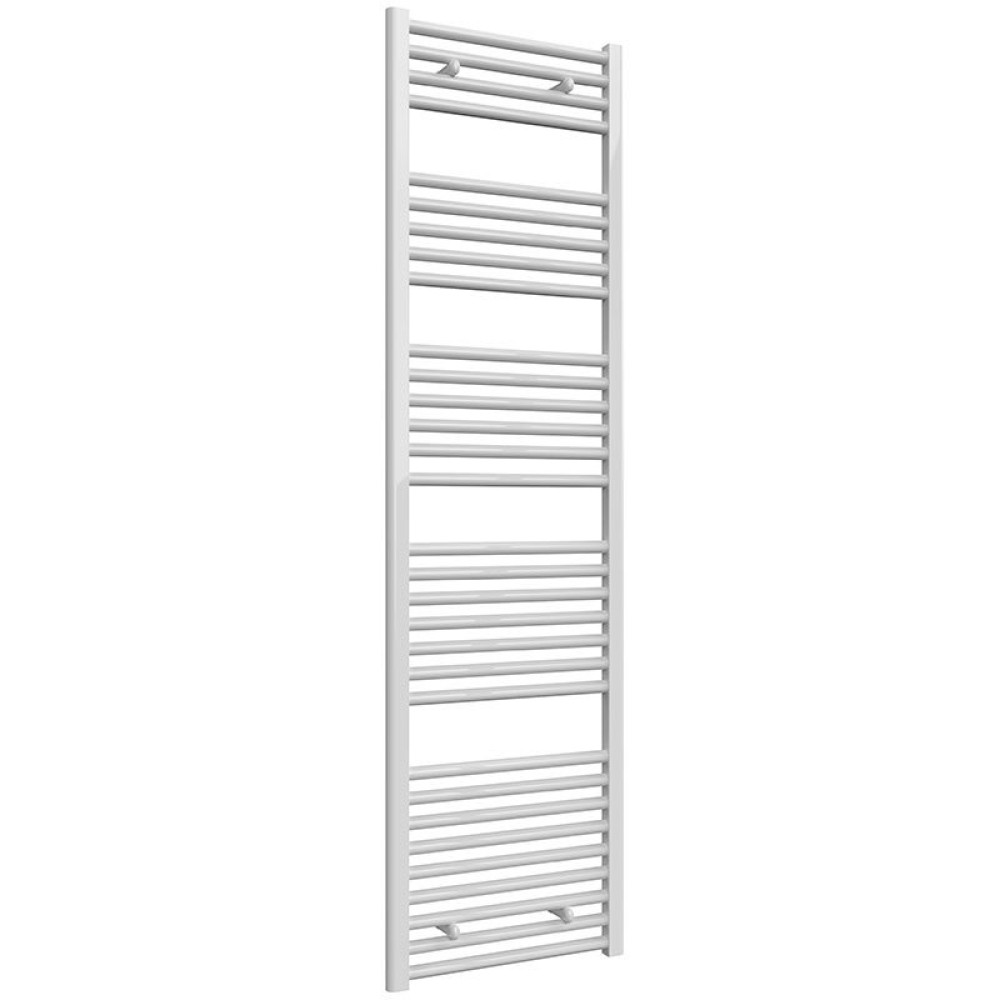 Reina Diva 1800 x 500mm Flat Heated Towel Rail White