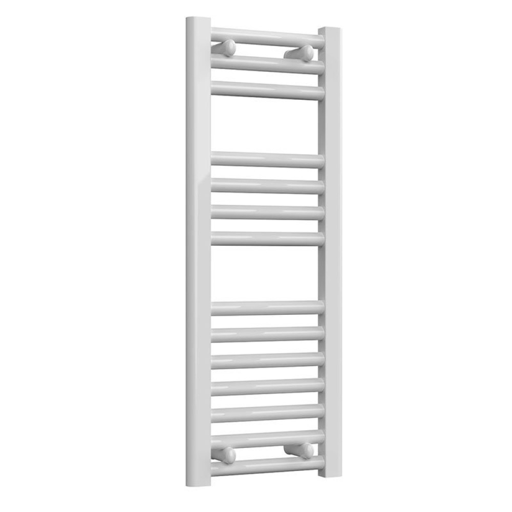 Reina Diva 800 x 300mm Flat Heated Towel Rail White