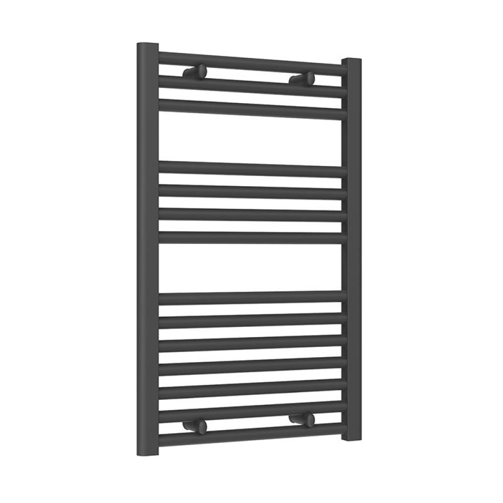 Reina Diva 800 x 500mm Flat Heated Towel Rail Anthracite