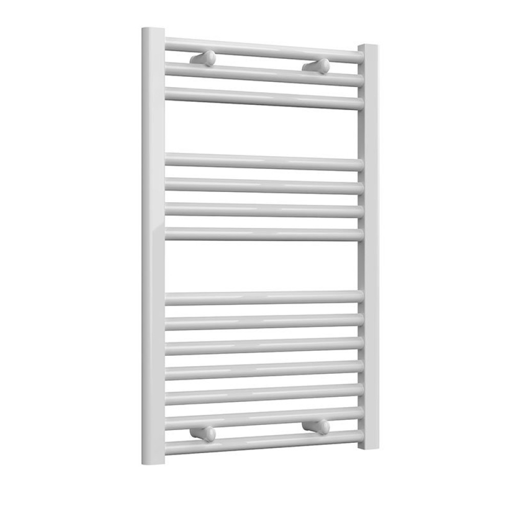 Reina Diva 800 x 500mm Flat Heated Towel Rail White