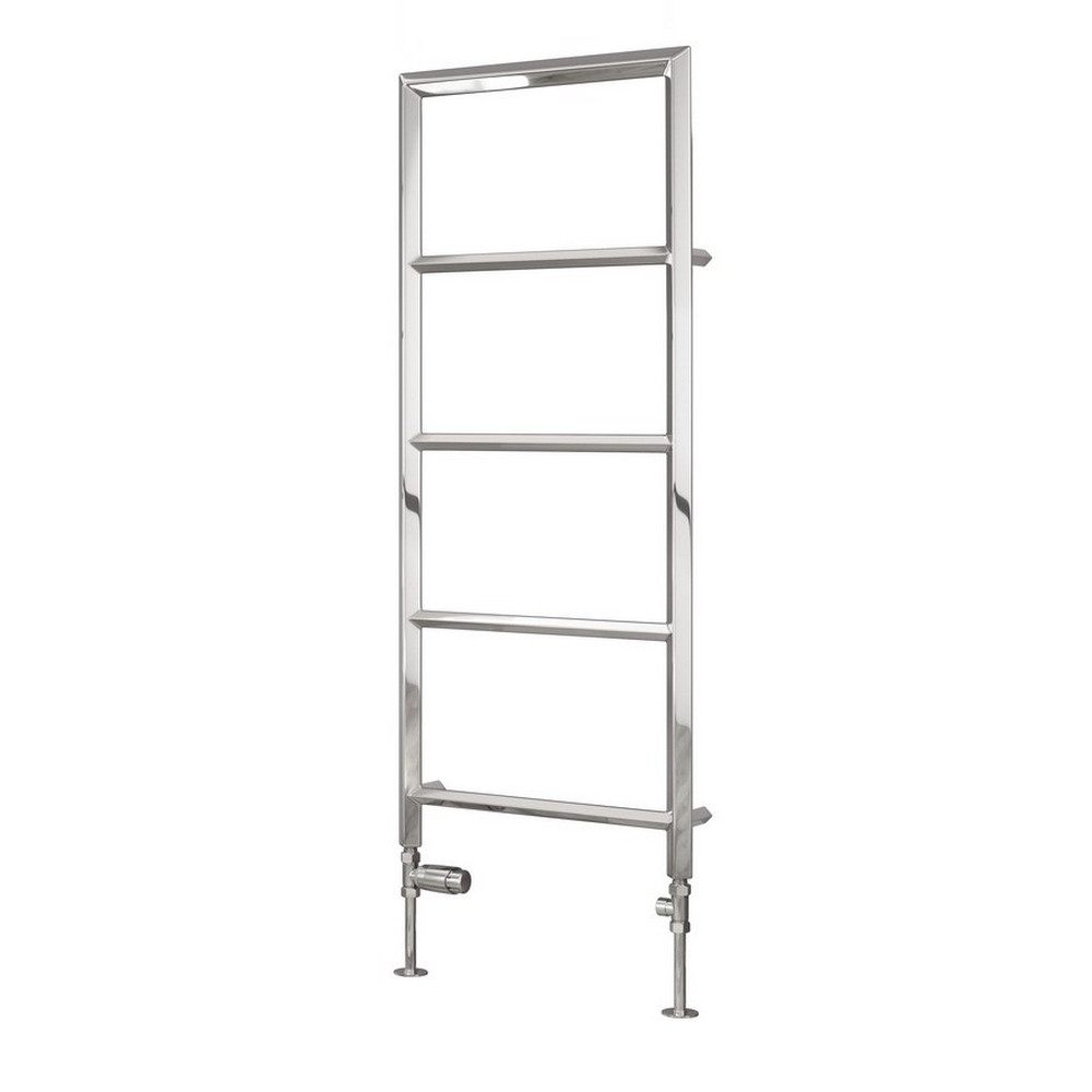 Reina Dora 1200 x 500mm Mild Steel Heated Towel Rail in Chrome (1)