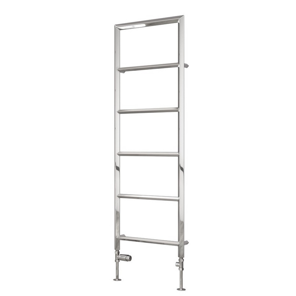 Reina Dora 1470 x 500mm Mild Steel Heated Towel Rail in Chrome (1)