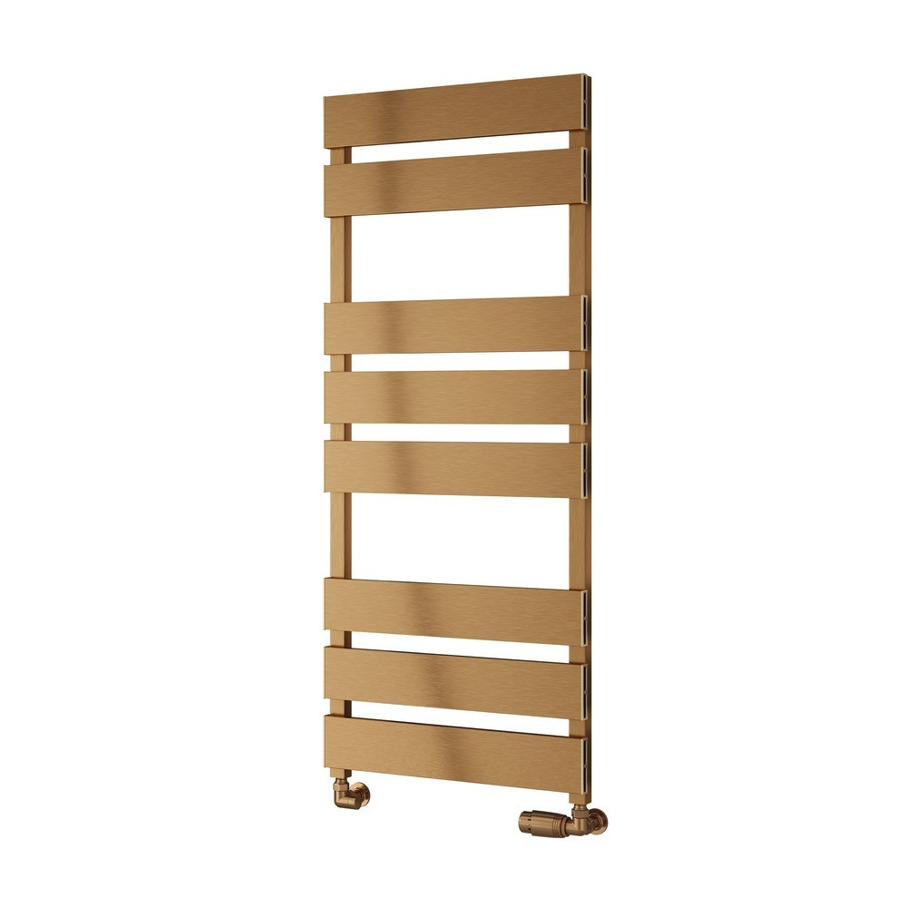 Reina Fermo Aluminium 1550 x 480mm Heated Towel Rail in Copper