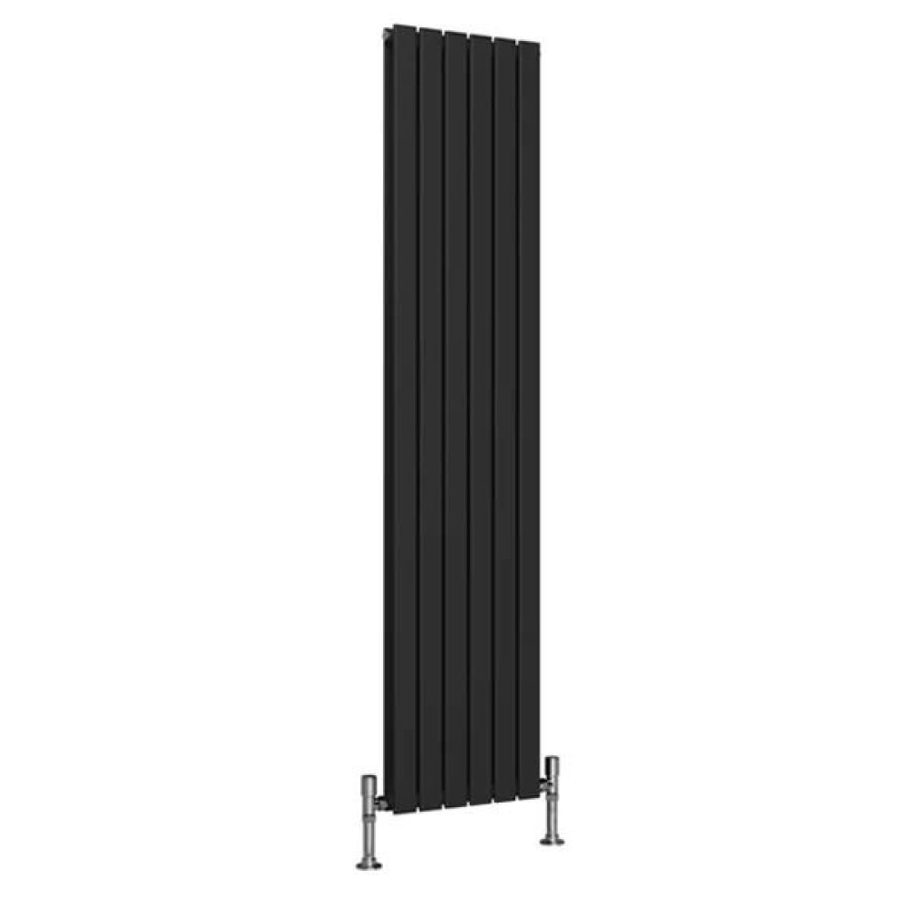 S2Y-Reina Flat Double 1800 x 366mm Anthracite Vertical Designer Radiator-1