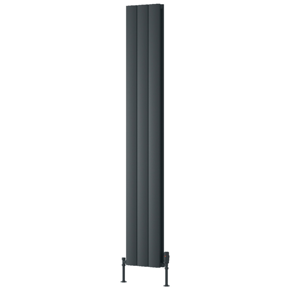Reina Loco 1800 x 280mm Vertical Anthracite Double Aluminium Radiator