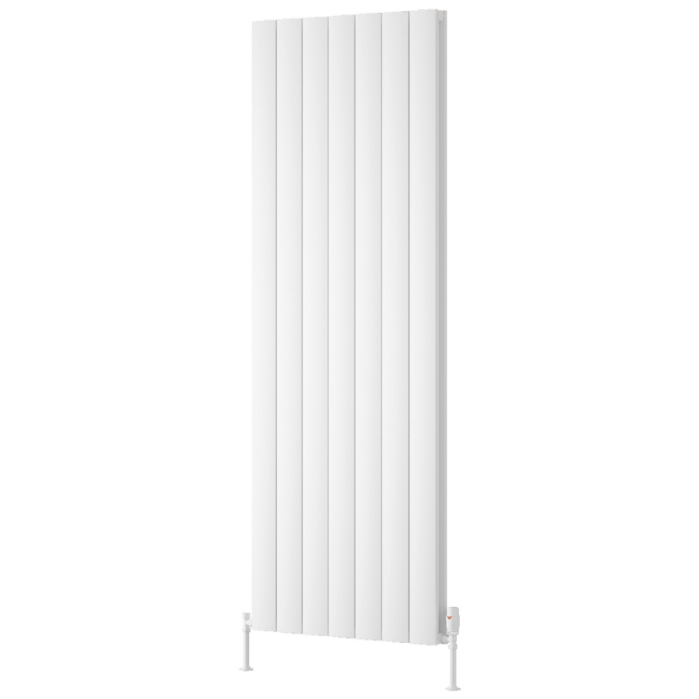 Reina Loco 1800 x 660mm Vertical White Double Aluminium Radiator