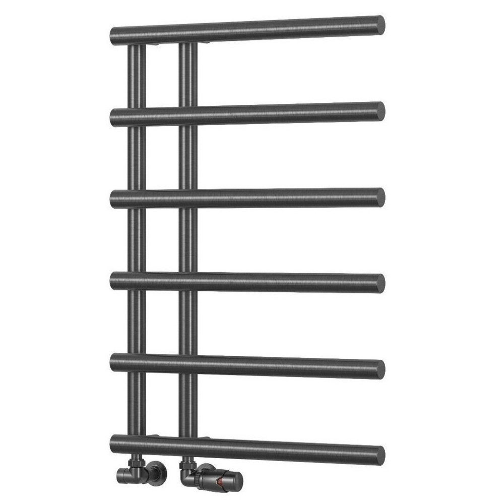 Reina Matera 722 x 500mm Heated Towel Rail in Gunmetal