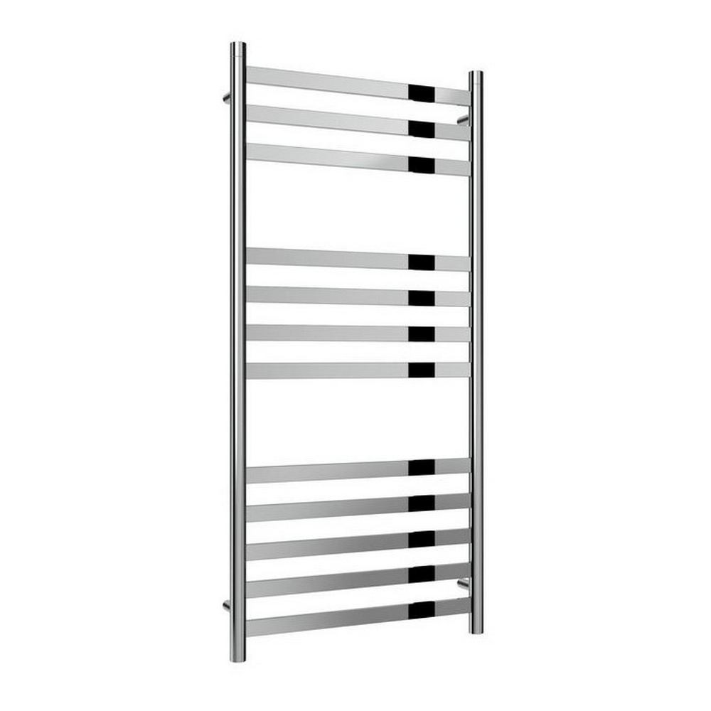 Reina Misa 1120 x 530mm Polished Stainless Steel Heated Towel Rail