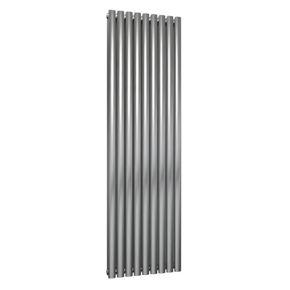 Reina Nerox 1800 x 531mm Vertical Double Brushed Stainless Steel Radiator