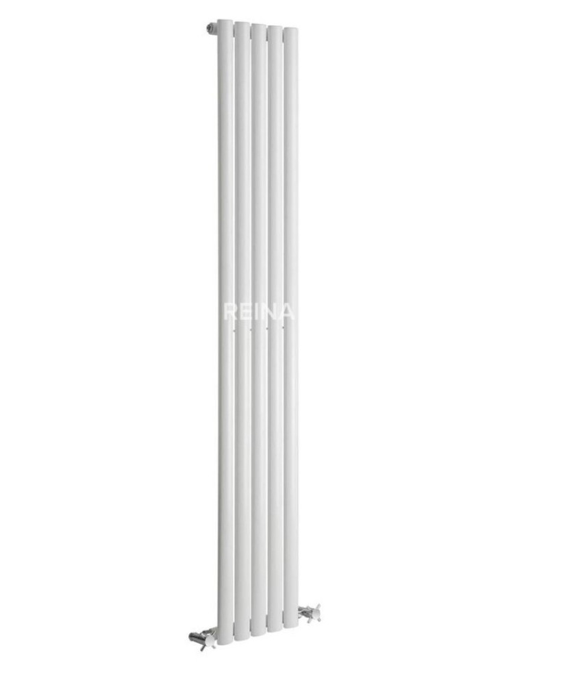 Reina Neva 1500 x 413mm Designer Radiator In White