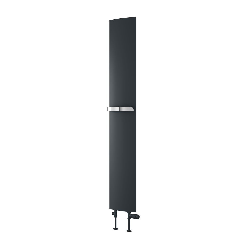 Reina Picoli Aluminium 1500 x 280mm Panel Radiator in Anthracite