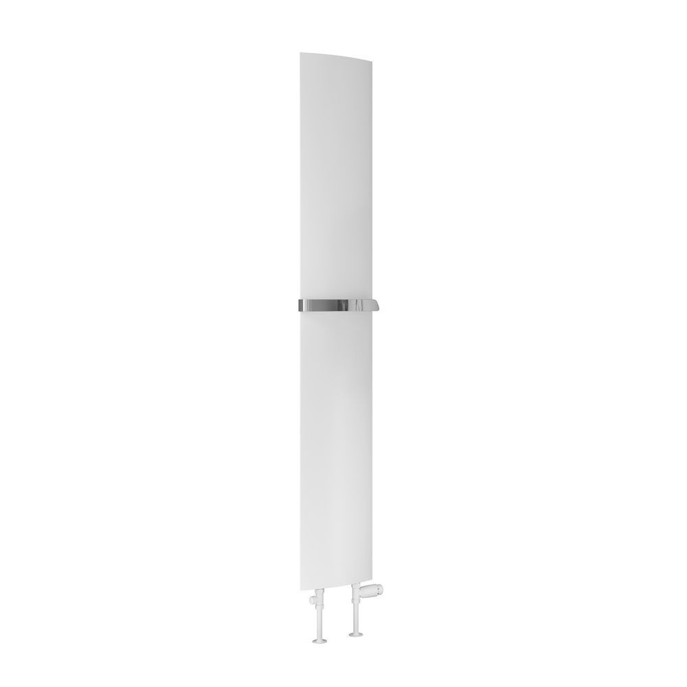 Reina Picoli Aluminium 1800 x 280mm Panel Radiator in White (1)