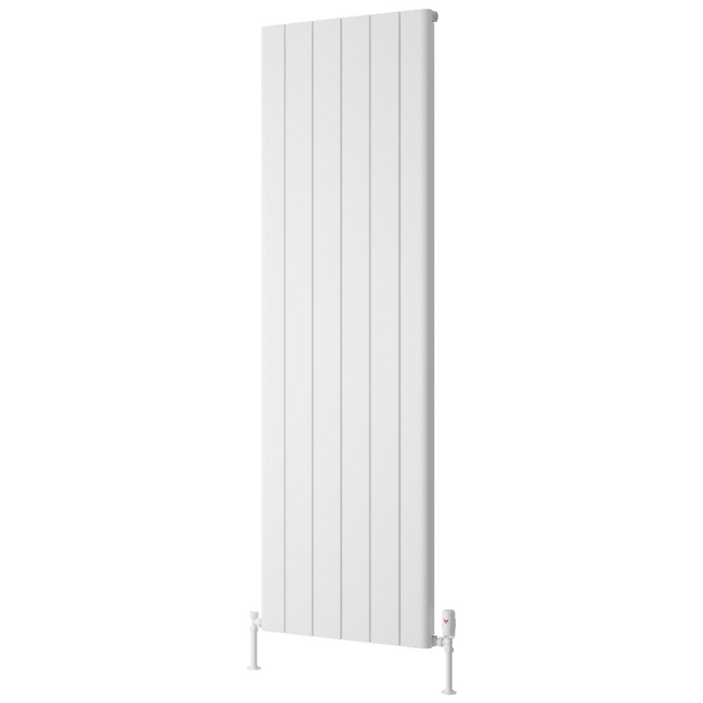 Reina Resia 1800 x 565mm White Vertical Aluminium Radiator