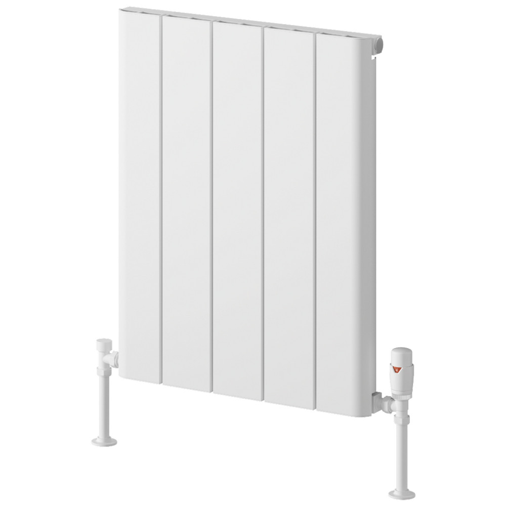 Reina Resia 600 x 470mm White Horizontal Aluminium Radiator