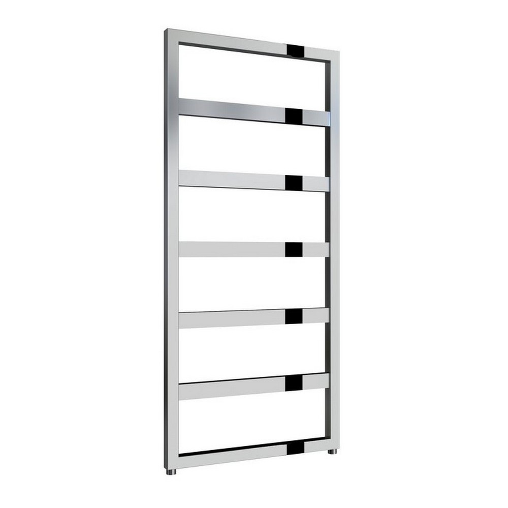 Reina Rezzo Mild Steel Heated Towel Rail 1100 x 550mm in Chrome
