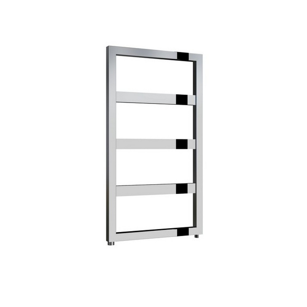 Reina Rezzo Mild Steel Heated Towel Rail 740 x 450mm in Chrome